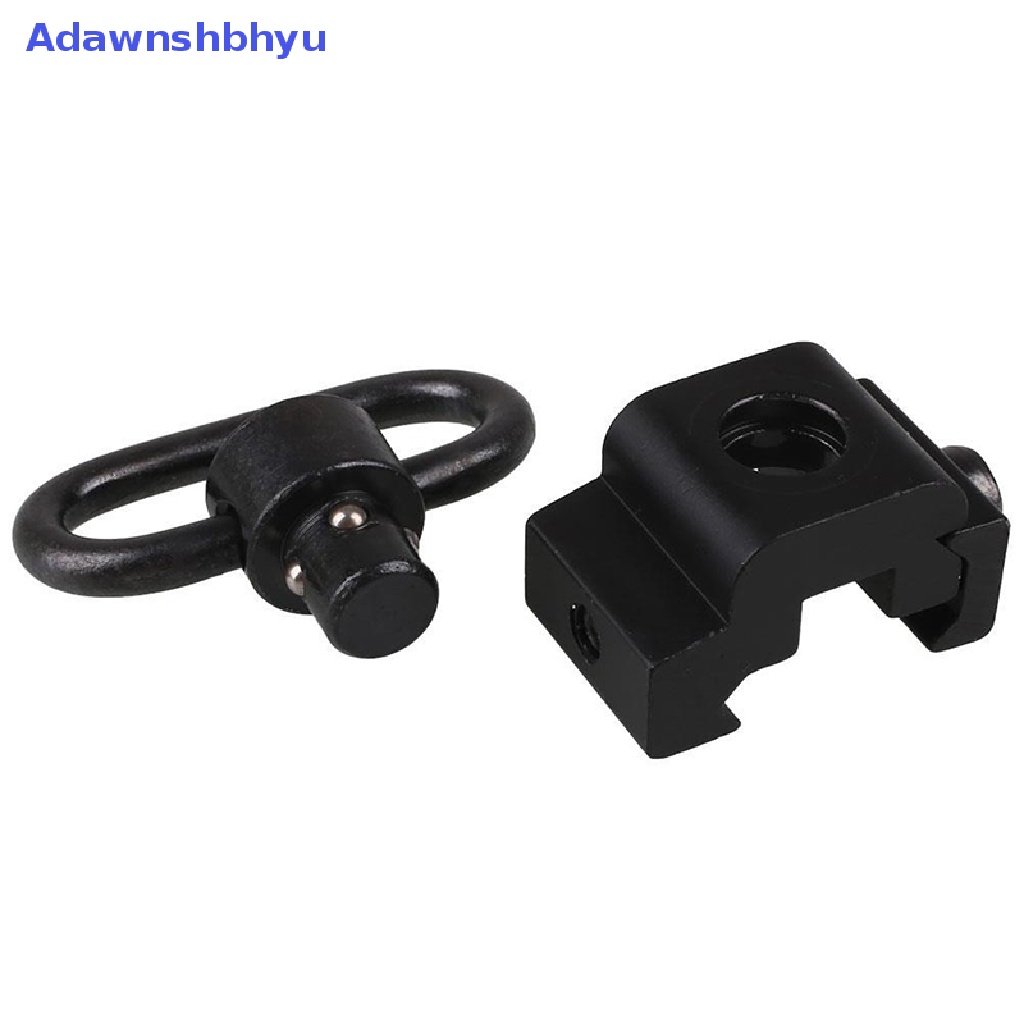 Adhyu QD Sling Swivel Mount Push Button 1-1/4alas Dudukan Rel 20mm Picany Rail ID