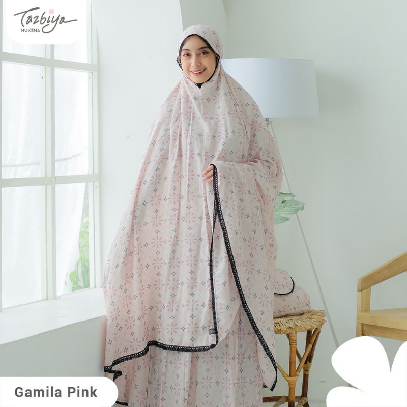 Mukena Tazbiya Allover Gamila Series Allsize