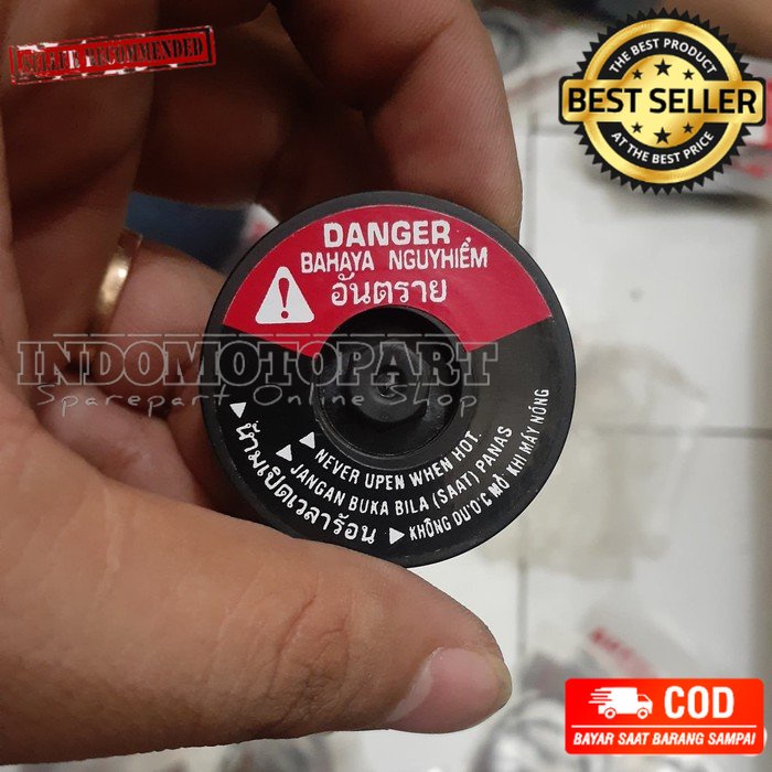 TUTUP RADIATOR VARIO 150 NEW VARIO INJEKSI ORI HGP