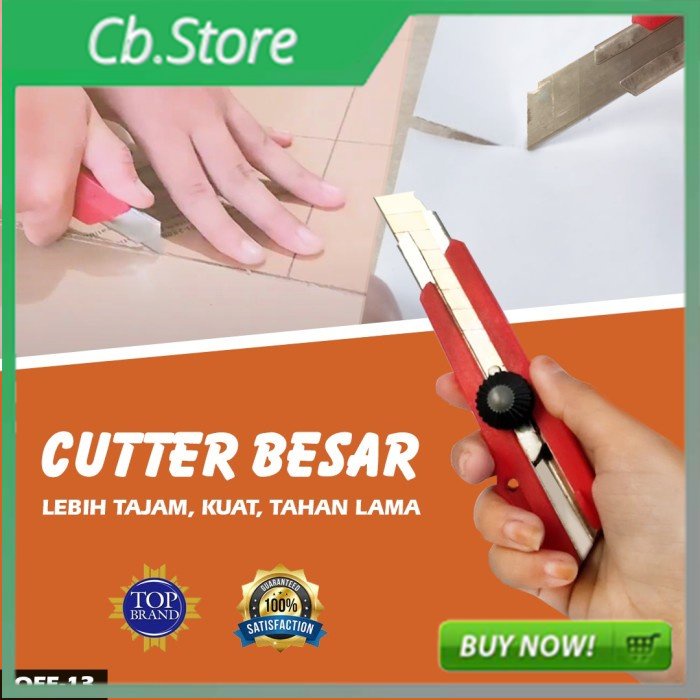 

CUTTER L-500 KENKO BESAR ALAT KANTOR (OFF-13) Best Seller