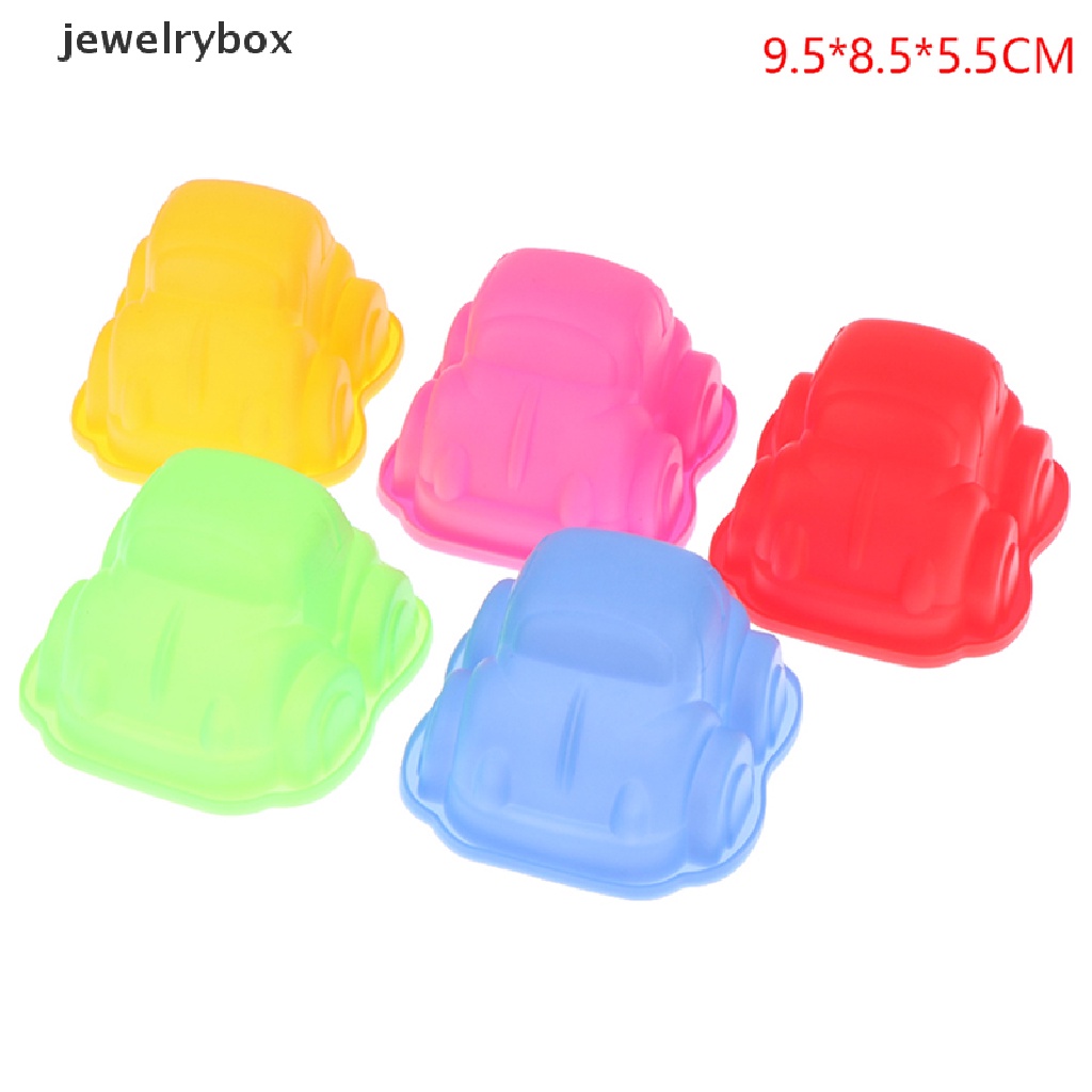 [jewelrybox] Cetakan Kue Silikon Berbentuk Mobil Lucu DIY Baking Pan Handmade Sabun Mold Decorag Boutique