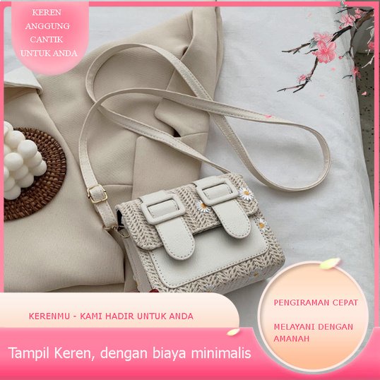 TAS SELEMPANG KERENMU KOREA KEREN TERBARU - TAS IMPORT ZAMZAM LC414 - FASHION WANITA SELEMPANG