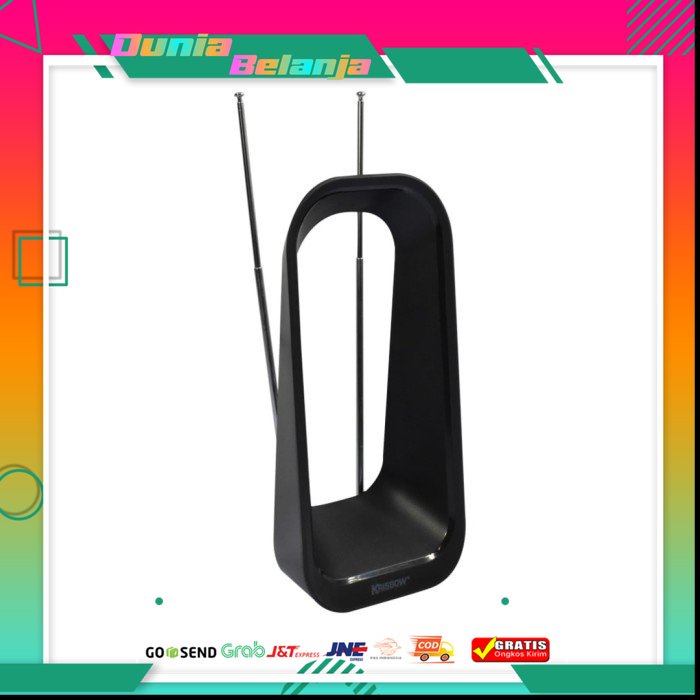 Krisbow Antena TV Indoor Clarion antena TV DIGITAL & Analog