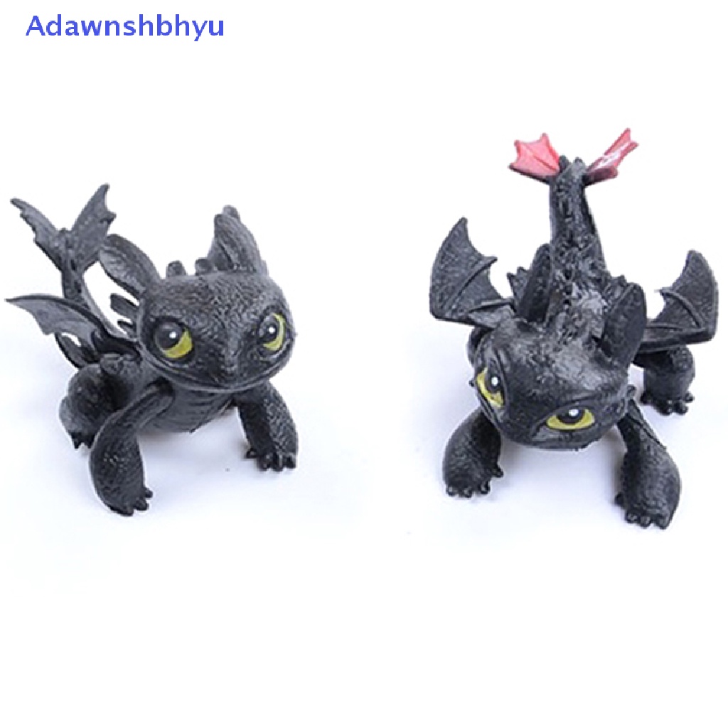 Adhyu No Toothless Night Fury Dragon Mainan Animasi Keluarga Model Boneka Ornamen ID