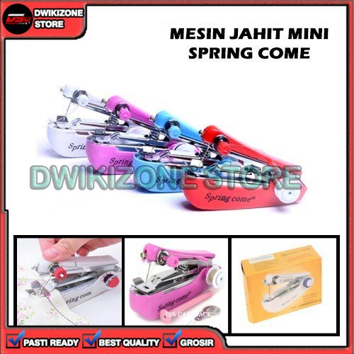 [DZS] MESIN JAHIT MINI TANGAN MANUAL STEPLES PORTABLE SPRING COME SOUVERNIR PERNIKAHAN