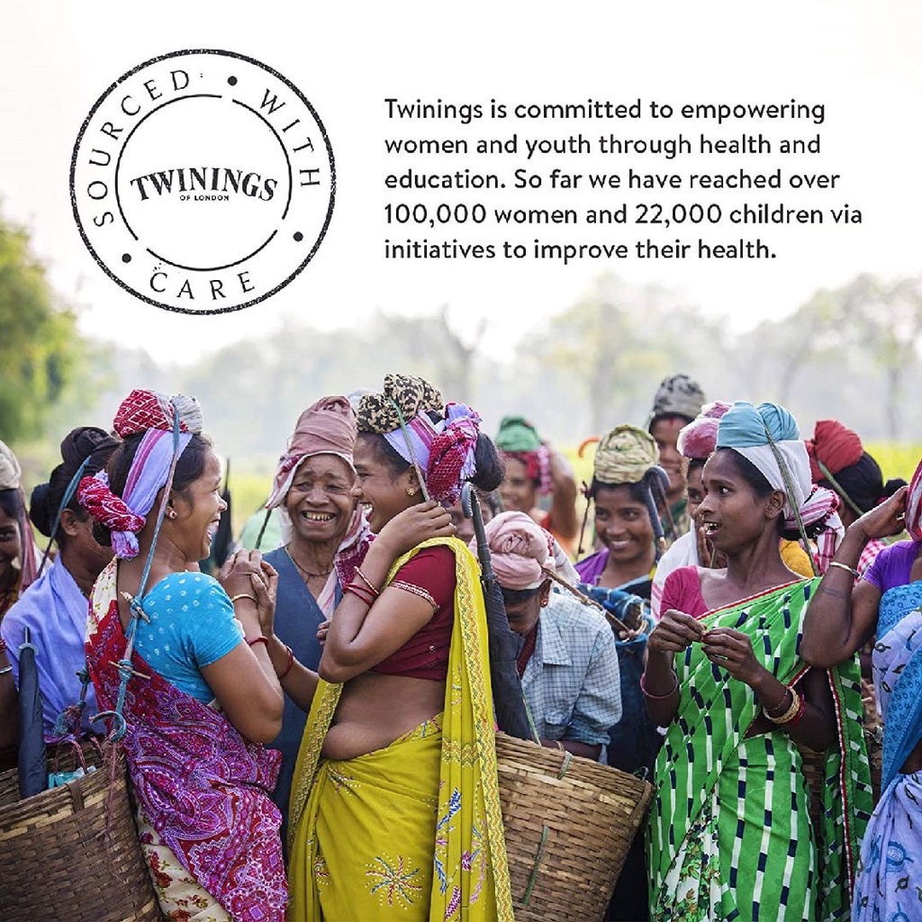 Twinings of London Earl Grey Black Tea Classic Extra Bold 20s x 2gr