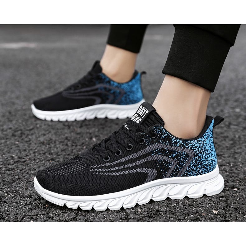 GROSIRTAS LV0244 Sepatu Sneakers Pria Import Sport Running Shoes Pria Motif Sayt Rlae