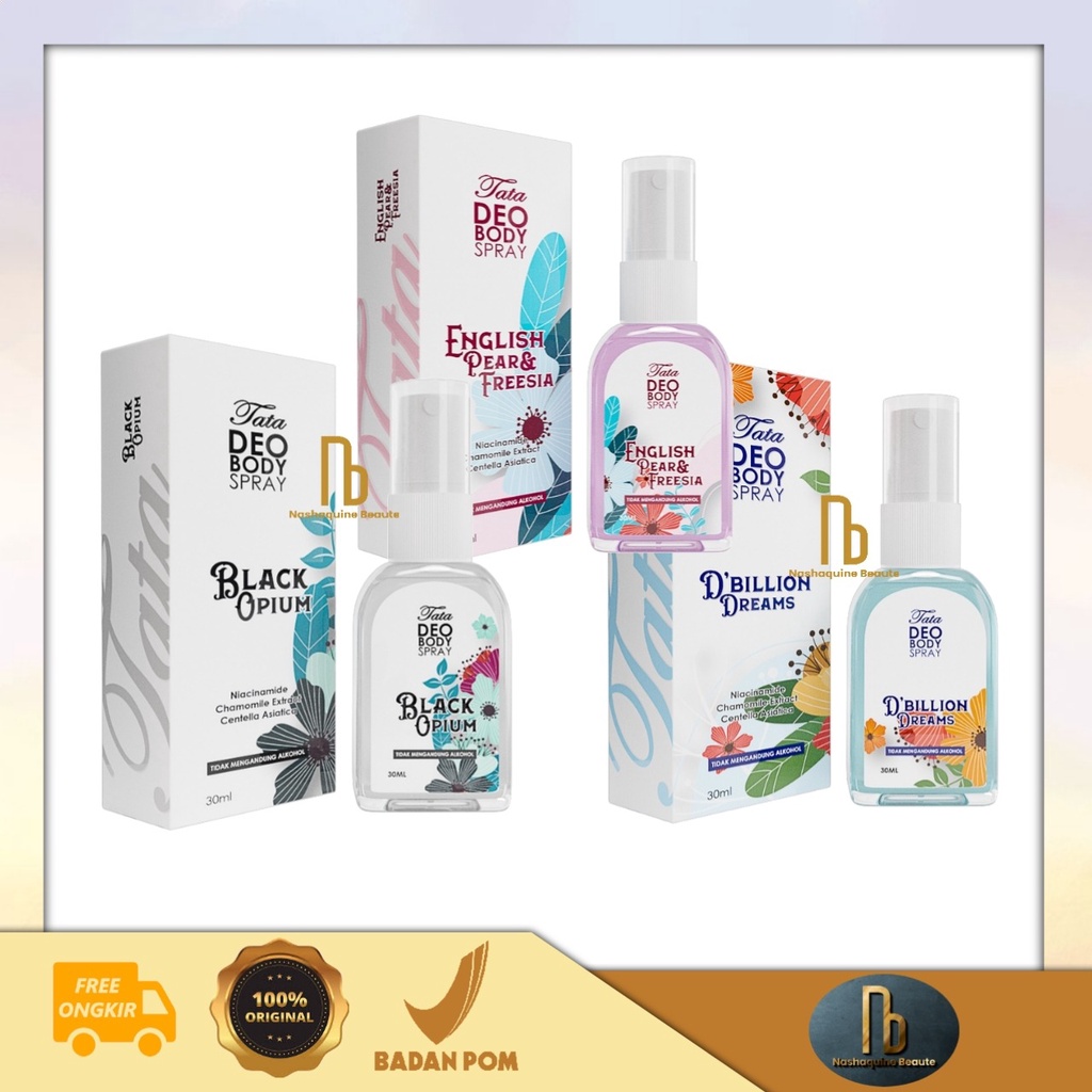 TATA Body Spray - Deodorant Spray - Anti Bau Badan