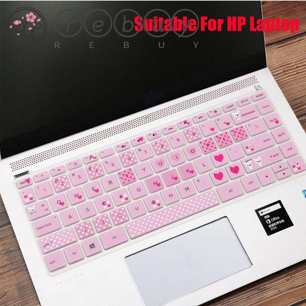 Stiker Film Pelindung Keyboard Bahan Silikon Anti Air Tahan Lama Untuk Komputer Laptop Hp 14 Inch