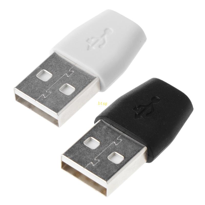 Converter Adapter btsg USB 2.0 Male to Micro USB Female Untuk Transfer Data Dan Charge