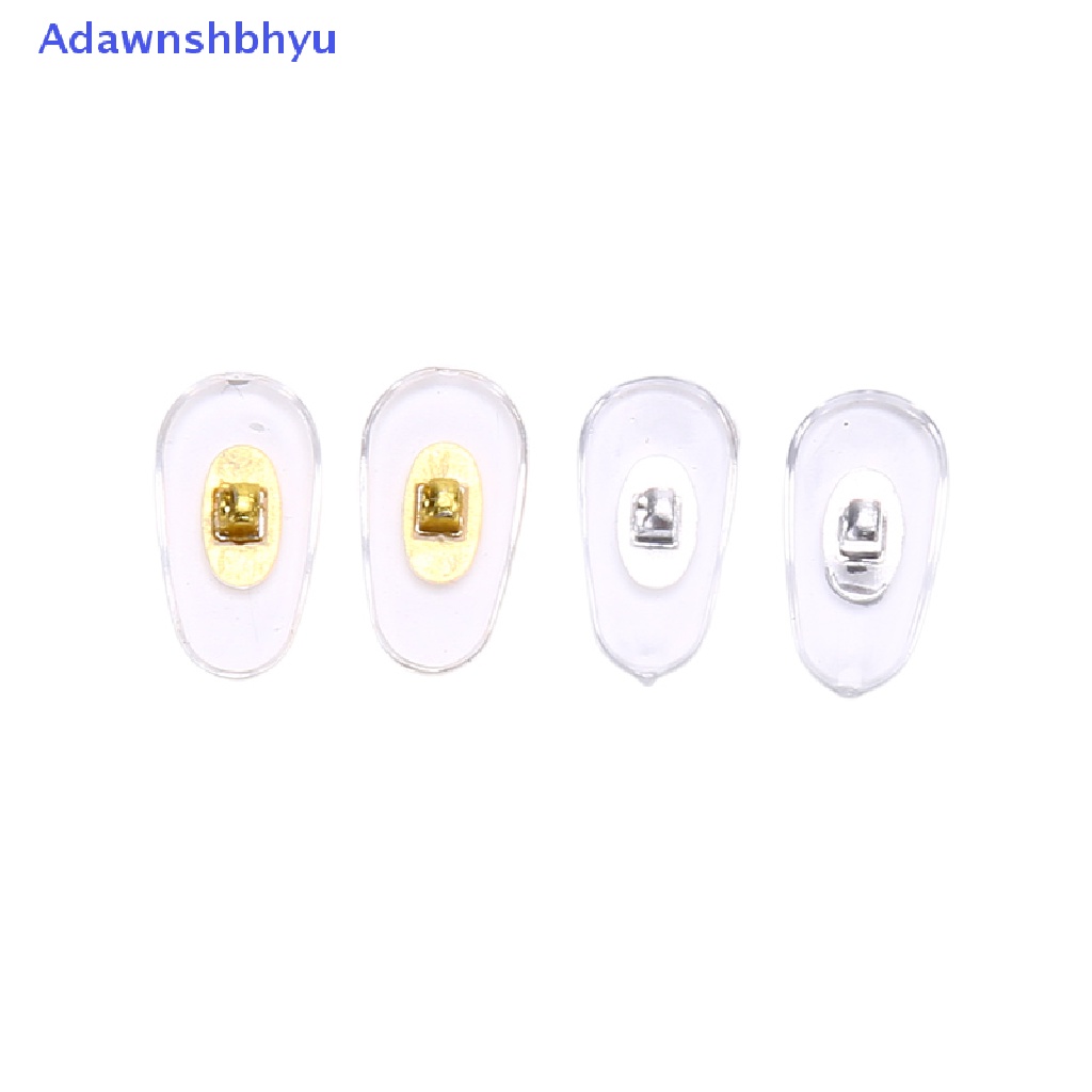 Adhyu 10pasang Bantalan Hidung Anti Slip Bahan Silikon Untuk Kacamata Eyeglasses Accessories ID