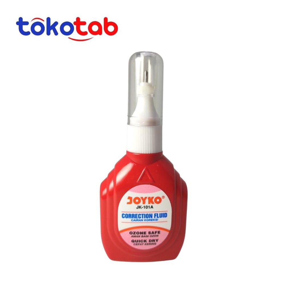 

Tip-Ex Correction Cair Fluid Koreksi Penghapus Cair JOYKO JK-01 JK-101