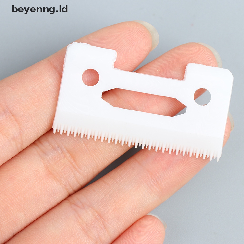 Beyen 2-Hole Stagger-Tooth Ceramic Movable Blade Cordless Clipper Replaceable Blade ID