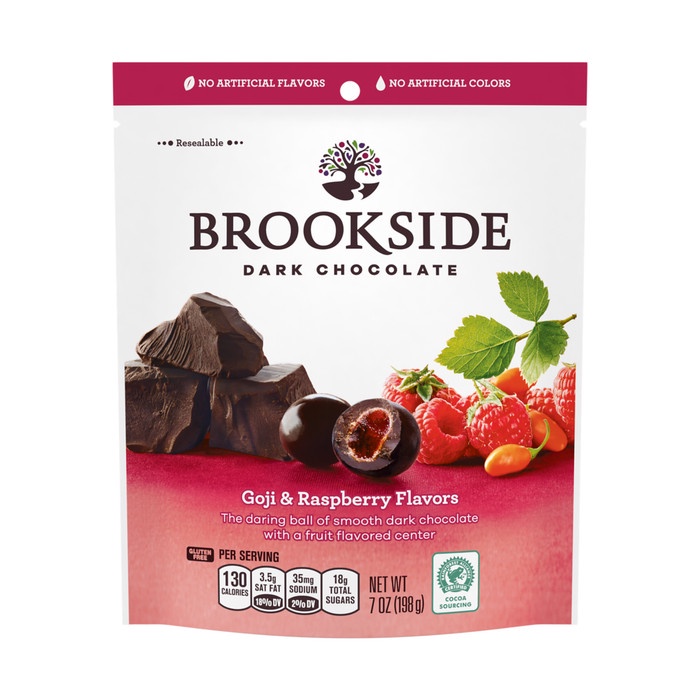 

BROOKSIDE Dark Chocolate Goji & Raspberry Cokelat Bite Coklat Candy