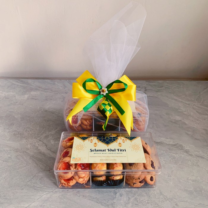 

✨NEW✨ -Cookies kue kering 3 rasa parcel natal lebaran - Putih- 1.1.23