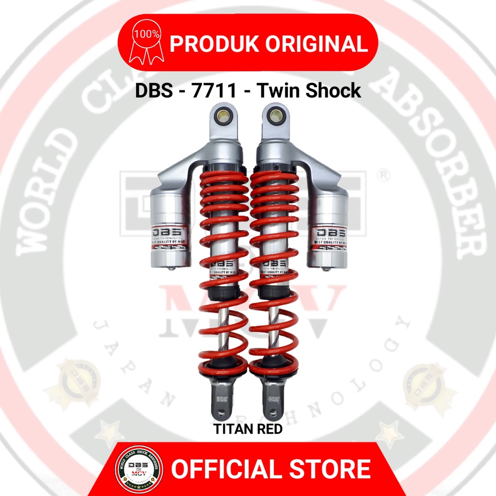 [ BISA COD ] Shock Tabung DBS 7711 NEW G PLUS GOG HONDA NEW PCX 150