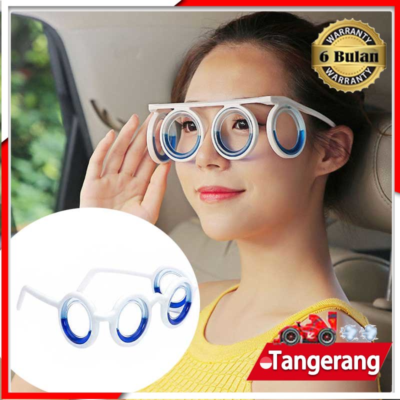 Anti-Motion Sickness Glasses Airsick Sickness Nausea Relief Lensless Glass