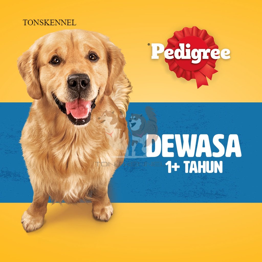 PEDIGREE Makanan Anjing Kering Adult 3 Kg 3kg Dry Lamb Chicken Beef &amp; Vegetable