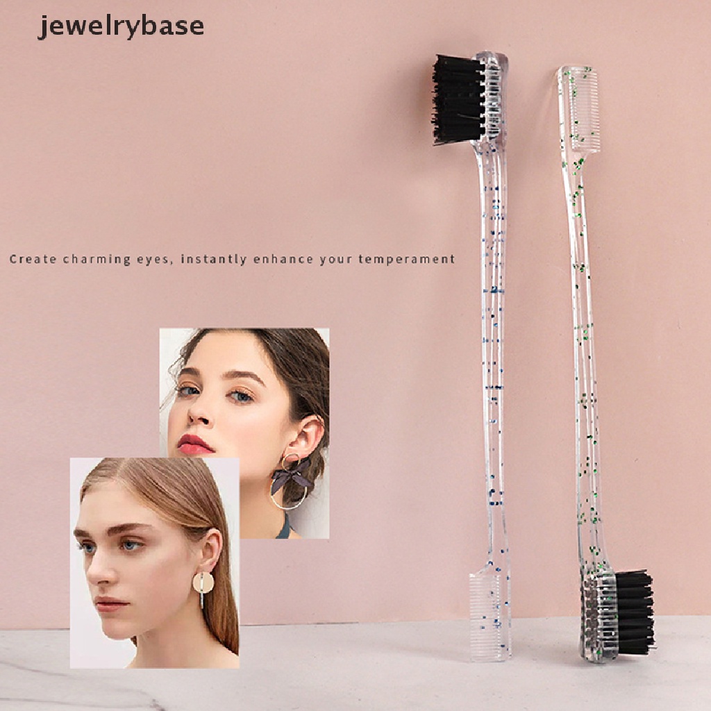 [jewelrybase] Kontrol Tepi Dua Sisi Sisir Rambut Styling Rambut Sisir Alis Butik