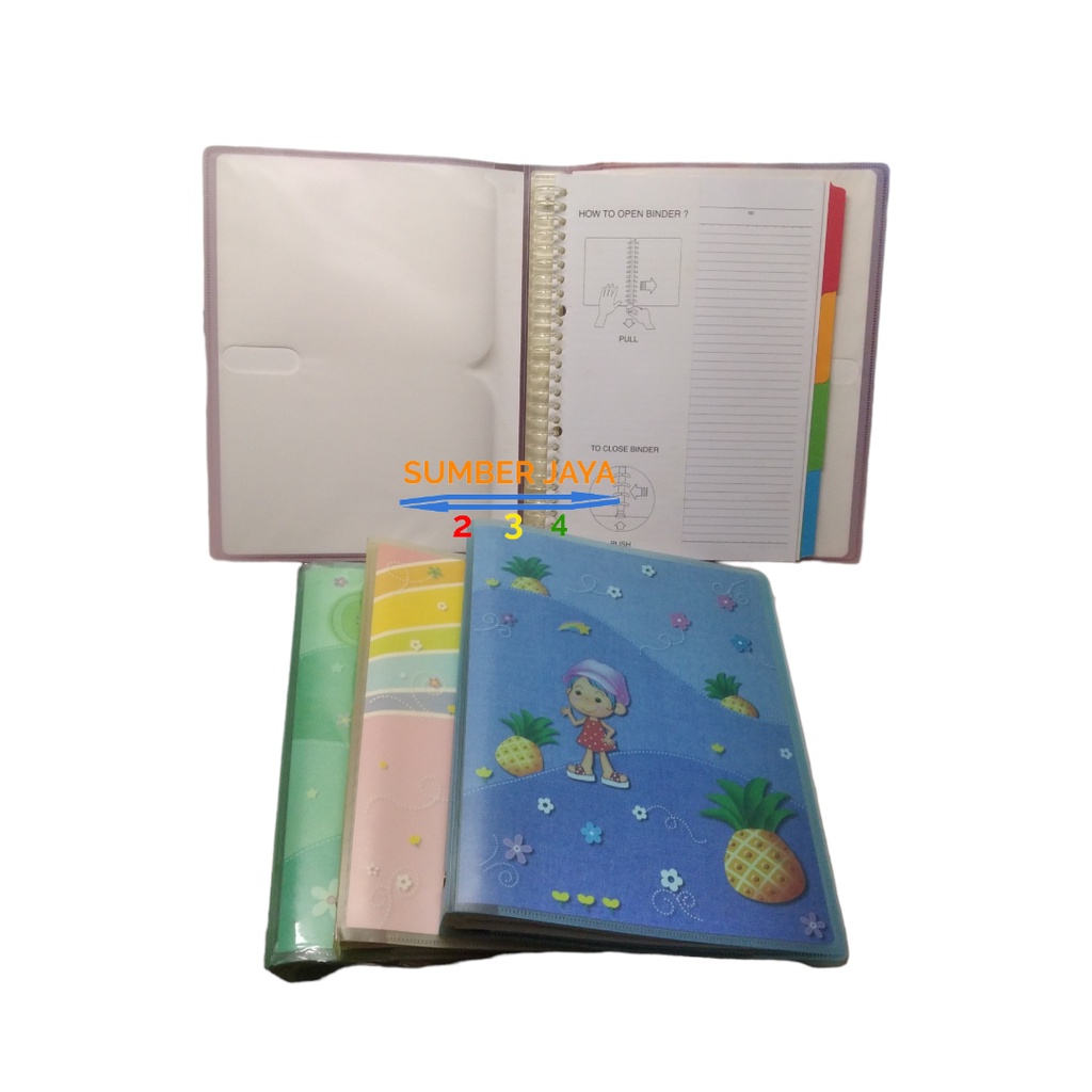 BINDER NOTE B5 / BUKU BINDER B5 TERMURAH