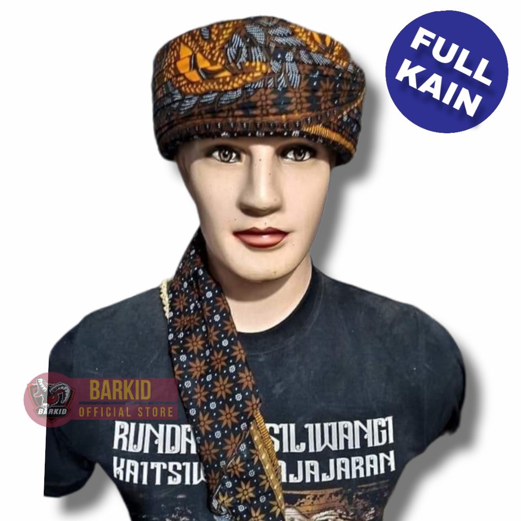Peci Imamah ( instan ) Kopiah imamah FULL KAIN Peci habib habaib sorban batik praktis permanen tingg