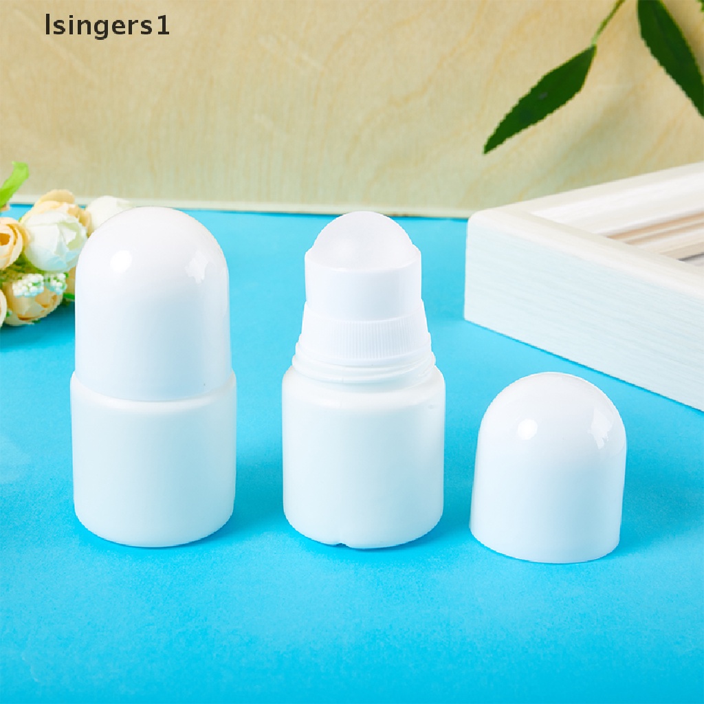 [lsingers1] 5pcs 30ml Botol Roll on Plastik Kosong Obat Isi Ulang Butik