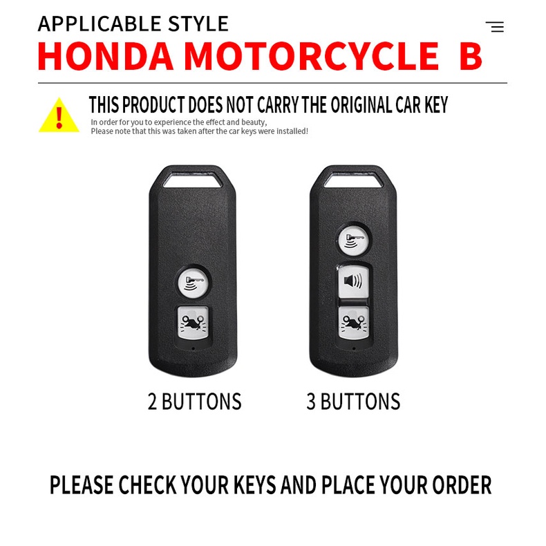 Untuk Honda Forza 250 350 X-ADV 750 SH150i Super Cup SH300 150 Pcx125 SH125 JpADV150 2020 2021 Key Case Smart Key Cover