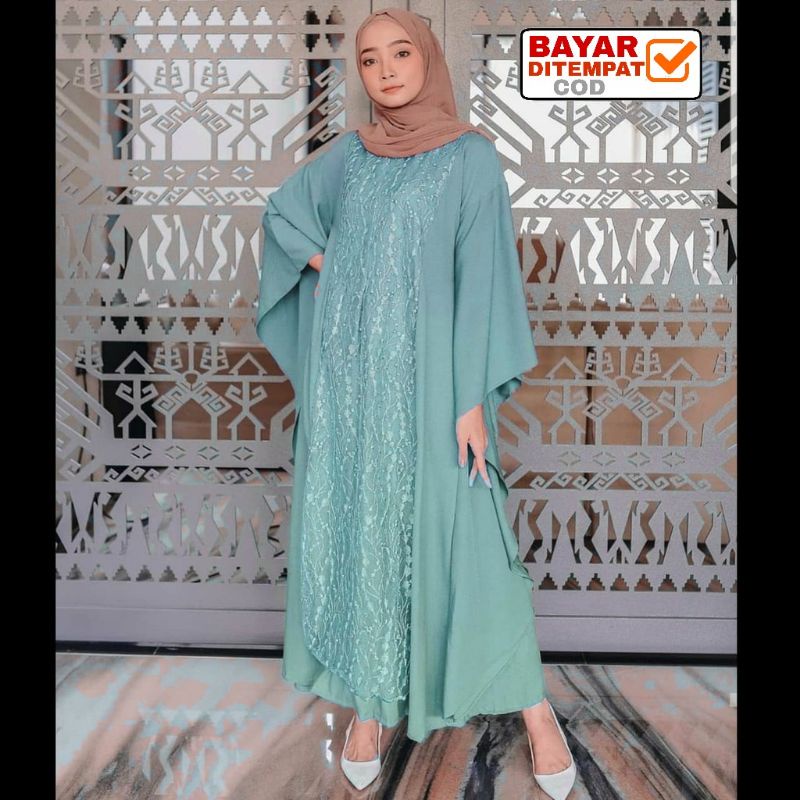 Kaftan Mewah Ala Sultan 2023 Kaptan Modern Dress Premium Gamis Kaftan  Kaftan Wanita Deanova / Kaf