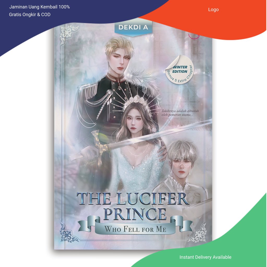 Buku Reneluv - Novel The Lucifer Prince Who Fell for Me - Dekdi A. (Free Bubble Wrap)