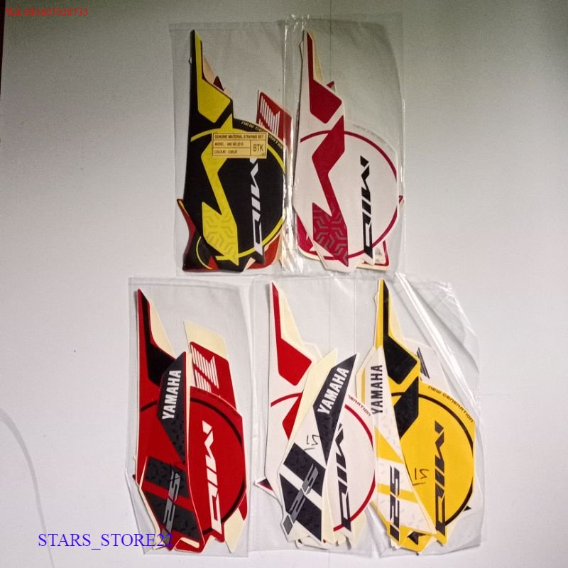 (ORI) Striping Sticker Yamaha Mio M3 2015 KUALITAS ORIGINAL PABRIK