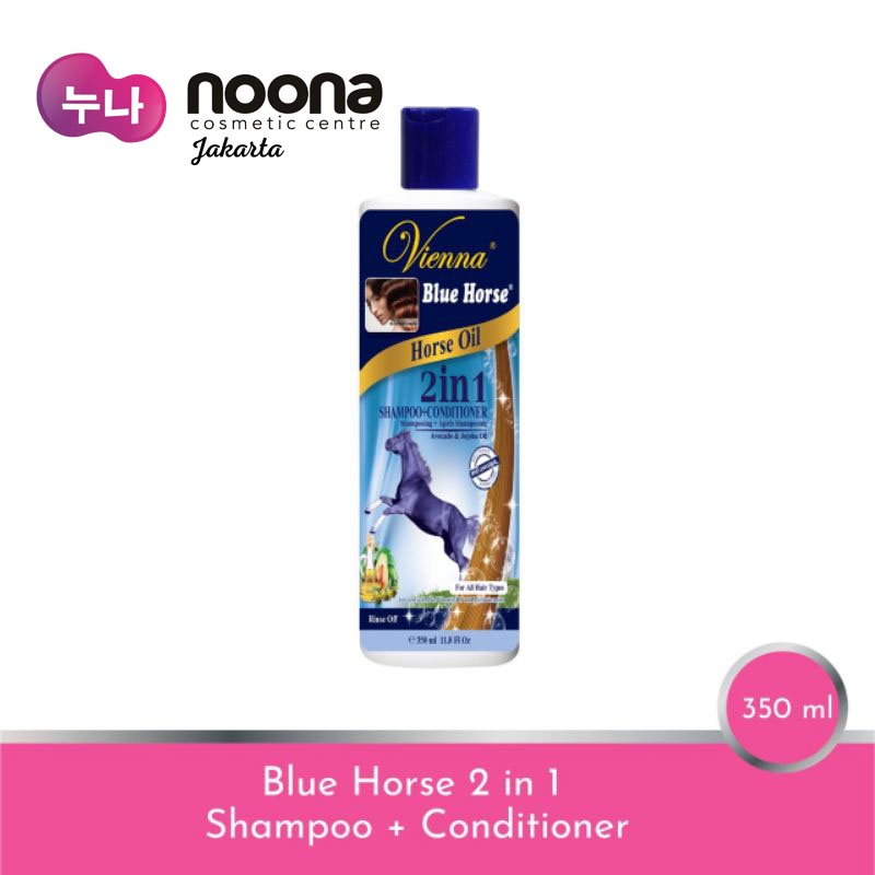 VIENNA BLUE HORSE 2IN1 SHAMPOO + CONDITIONER 350ML