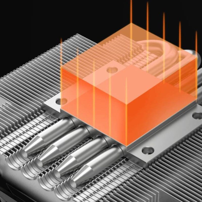 Bt ID-Cooling IS-30 Low Profile 30mm Ultra-slim CPU Radiators4 Heatpipe Cooling Fan Untuk Intel/ AMD Aksesori Komputer