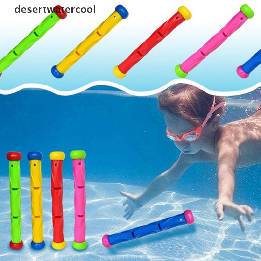 Deid 5pcs Mainan Bawah Laut Anak-Anak Menyelam s Permainan Renang underwater toys Martijn