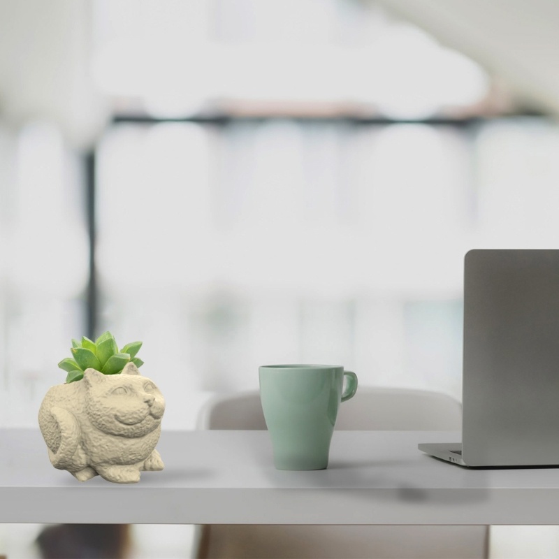Siy Pot Bunga Cetakan Silikon Beton Semen Pot Bunga Cetakan Plester Cetakan Cup Epoxy Resin Mold Dekorasi Rumah