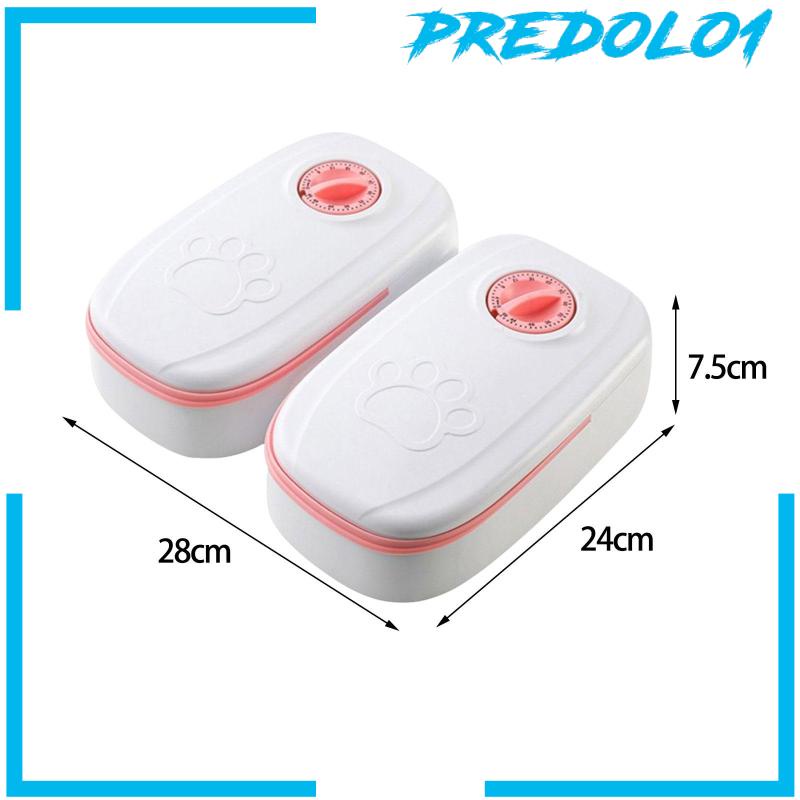 [Predolo1] Dispenser Makanan Anjing Kucing Pengumpan Kucing Otomatis Dengan Timer 48H Smart Large