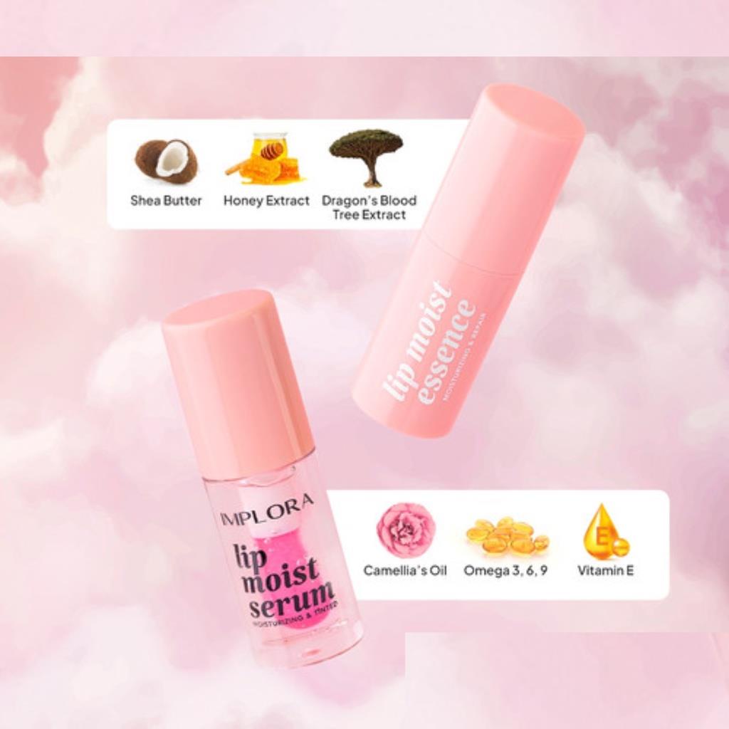 IMPLORA LIP MOIST ESSENCE &amp; LIP MOIST SERUM