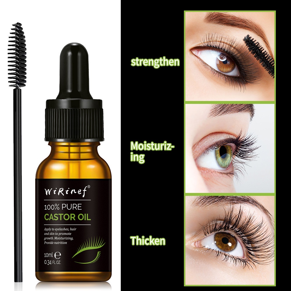 WiRinef Eyelash &amp; Eyebrow Growth Serum Penumbuh Bulu Mata dan Alis Pemanjang Bulu Mata Serum Alis Pelentik Bulu Mata 10ml Bulu Mata Tumbuh Cepat Dalam 7 hari (100% Original)