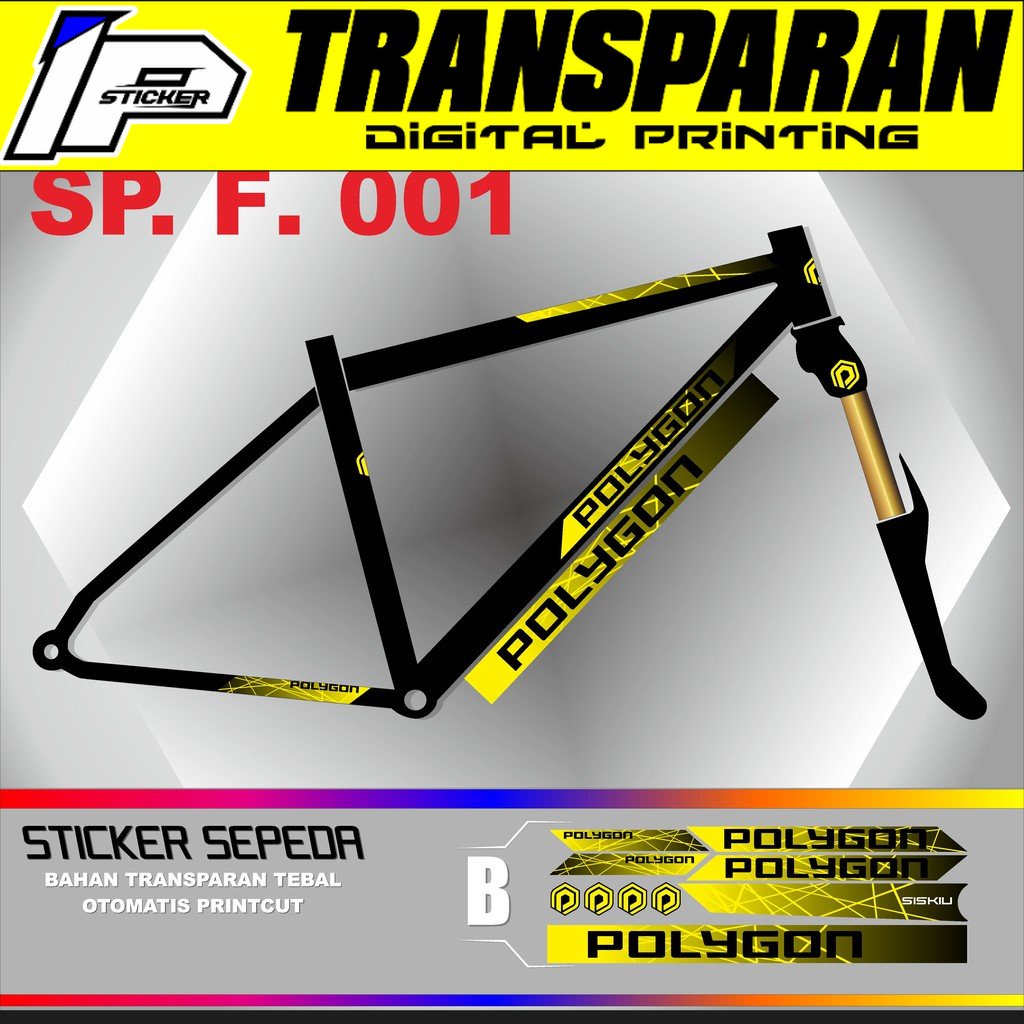 

STIKER FRAMESET SEPEDA PRINT UV JP01
