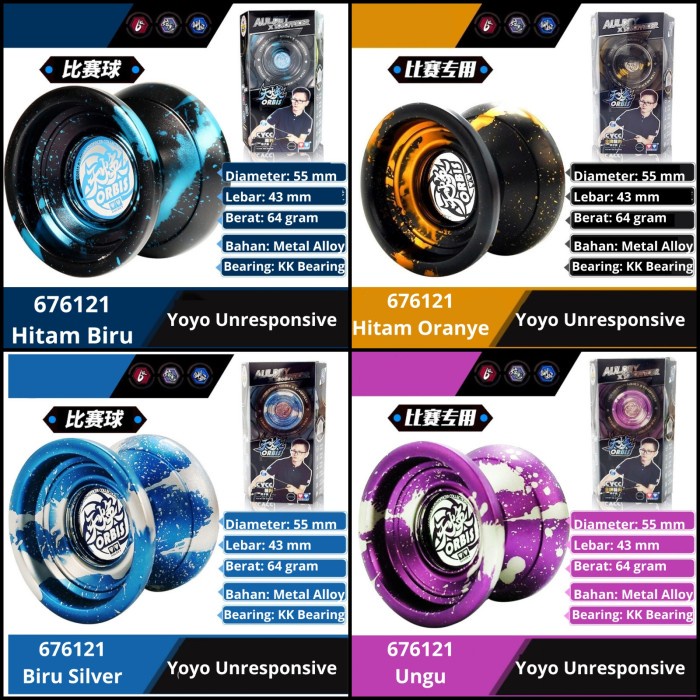 Yoyo Blazing Teens Orbis Auldey X YoyoOfficer Unresponsive Yoyo