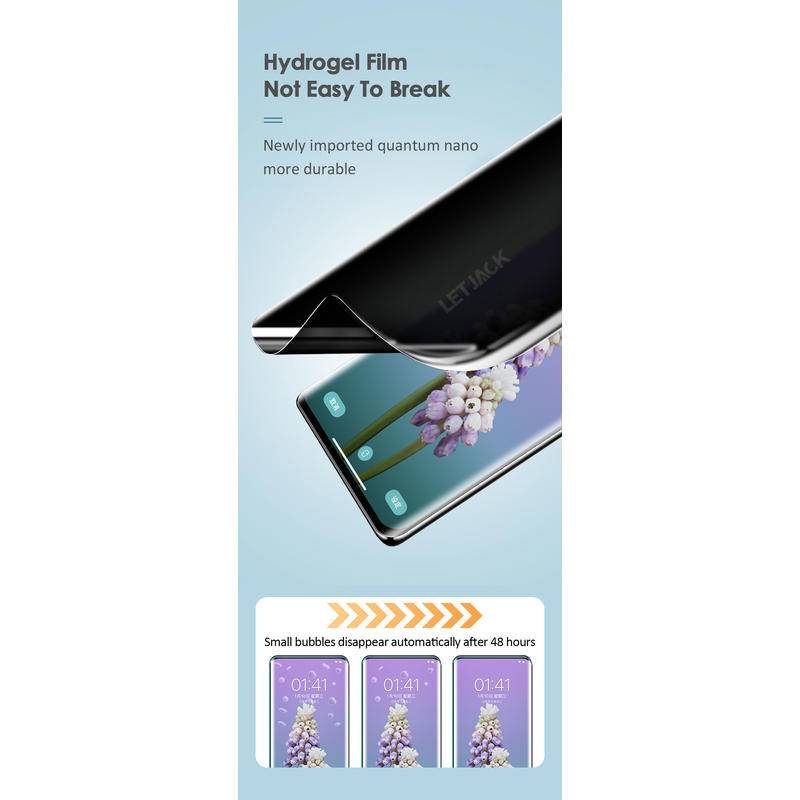 Privasi Pelindung Layar Full Lengkung Untuk Realme 10 Pro Plus 10S 9.9i 8 8i 8S 7 7i 6 6i 5 5S Hydrogel Film Untuk Realme C11 C12 C15 C17 C2 C20 C21 C25 C3 C33 C35 V11 V20 V30 V23 V3