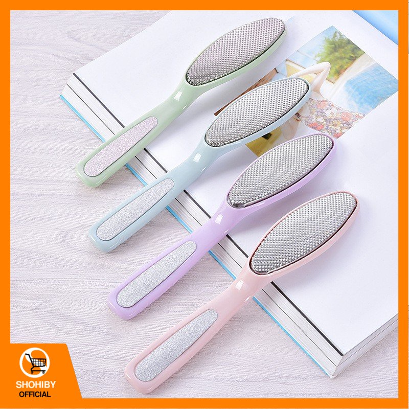 Alat Gosok Kaki 3in1 Callus Remover Penghalus Tumit Pecah Foot Scrubber Pedicure Tools Amplas Pengangkat Sel Kulit Mati