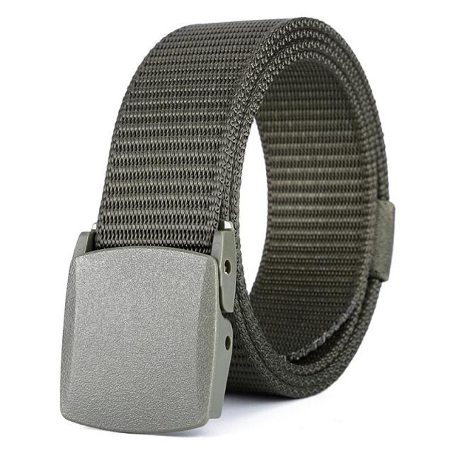 Sabuk  Ikat Pinggang Pria Wanita Kanvas Nylon Canvas Armi Military Premium Ikat Pinggang Anti X-Ray Automatic Belt Tactical Murah Bisa Cod Surabaya Sidoarjo Malang