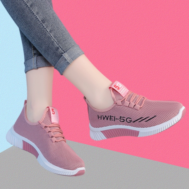 TOPGROSIR LV0102 SEPATU SNEAKERS WANITA IMPORT KEKINIAN SEPATU RAJUT WANITA MODEL TERBARU BAHAN SEPATU KANVAS WANITA