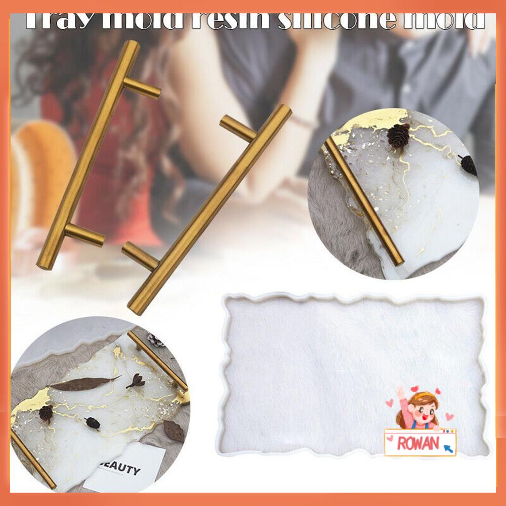 R-flower Tray Mold Handmade Resin Irregular Tatakan Gelas