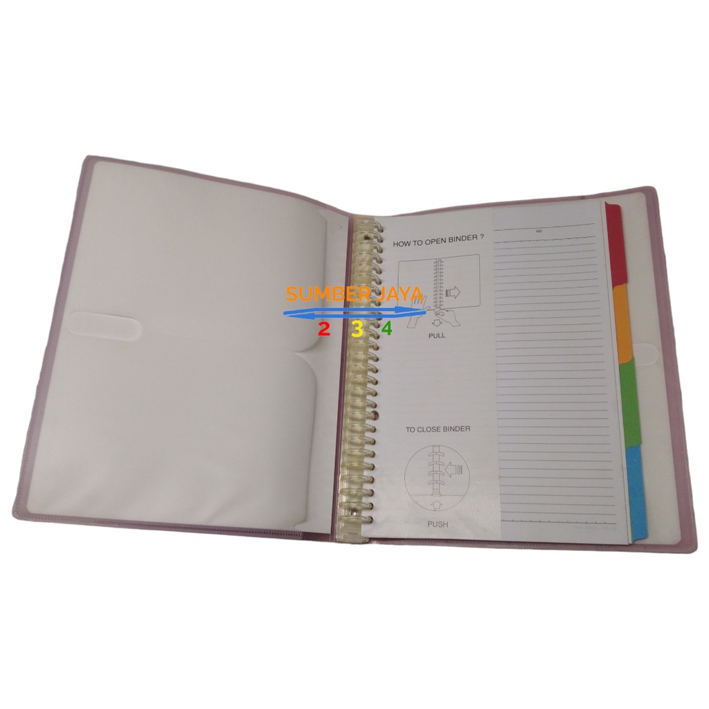 BINDER NOTE B5 / BUKU BINDER B5 TERMURAH