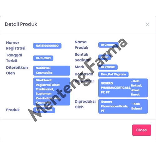 Glycore 10% Cream 10 g - Menyamarkan Kulit Gelap dan Flek Hitam