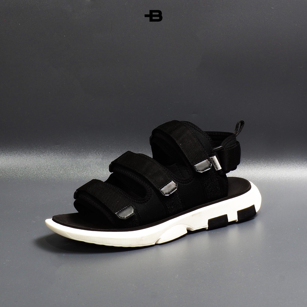 Sandal Gunung Pria - ALPHA BLACK WHITE