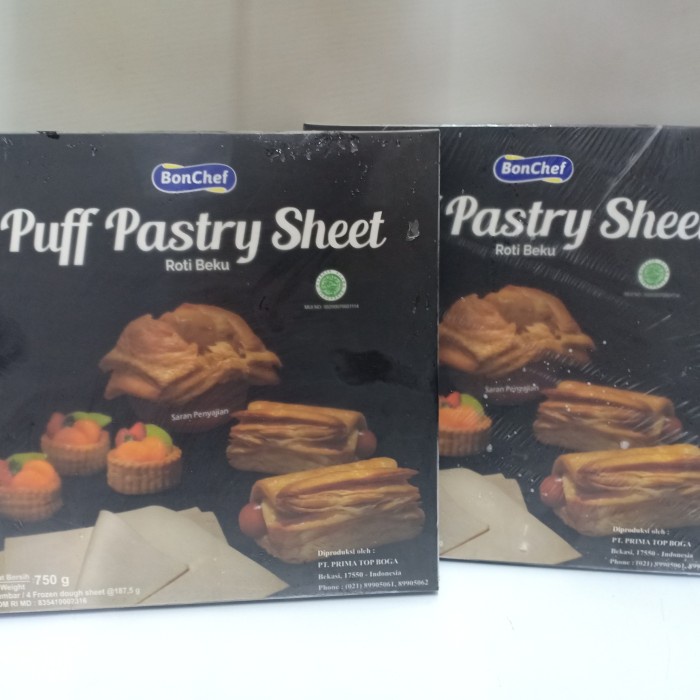 

Bonchef Puff Pastry Sheet 750gr (Gojek/Grab Only)