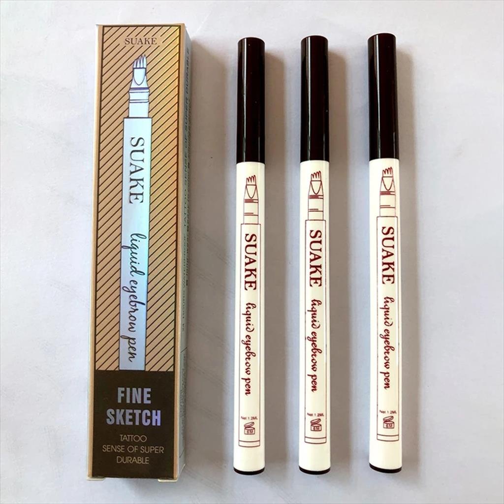 FINE SKETCH EYEBROW PEN MKING PRETTY WATERPROOF BELI 2PCS LEBIH MURAH