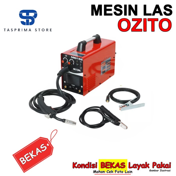 Mesin Las ARC 140A OZITO AWG 964 Welder Inverter Welding Listrik Bekas